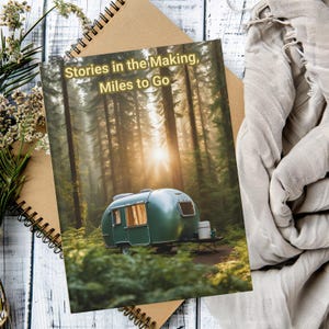 Forest-Core Journal, Persönliches Tagebuch, Camper Journal, Road Trip Tagebuch, Abenteurer Tagebuch, RV Life Travel Nomade, Leben Off Grid, Freigeister
