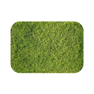 Moss Bath Mat, Moss Shower Mat, Moss Design,  Moss Mat Green, Moss Lovers, Nature-Inspired Green Rug, Lush Moss, Moss Rug, Shade Plant Lover