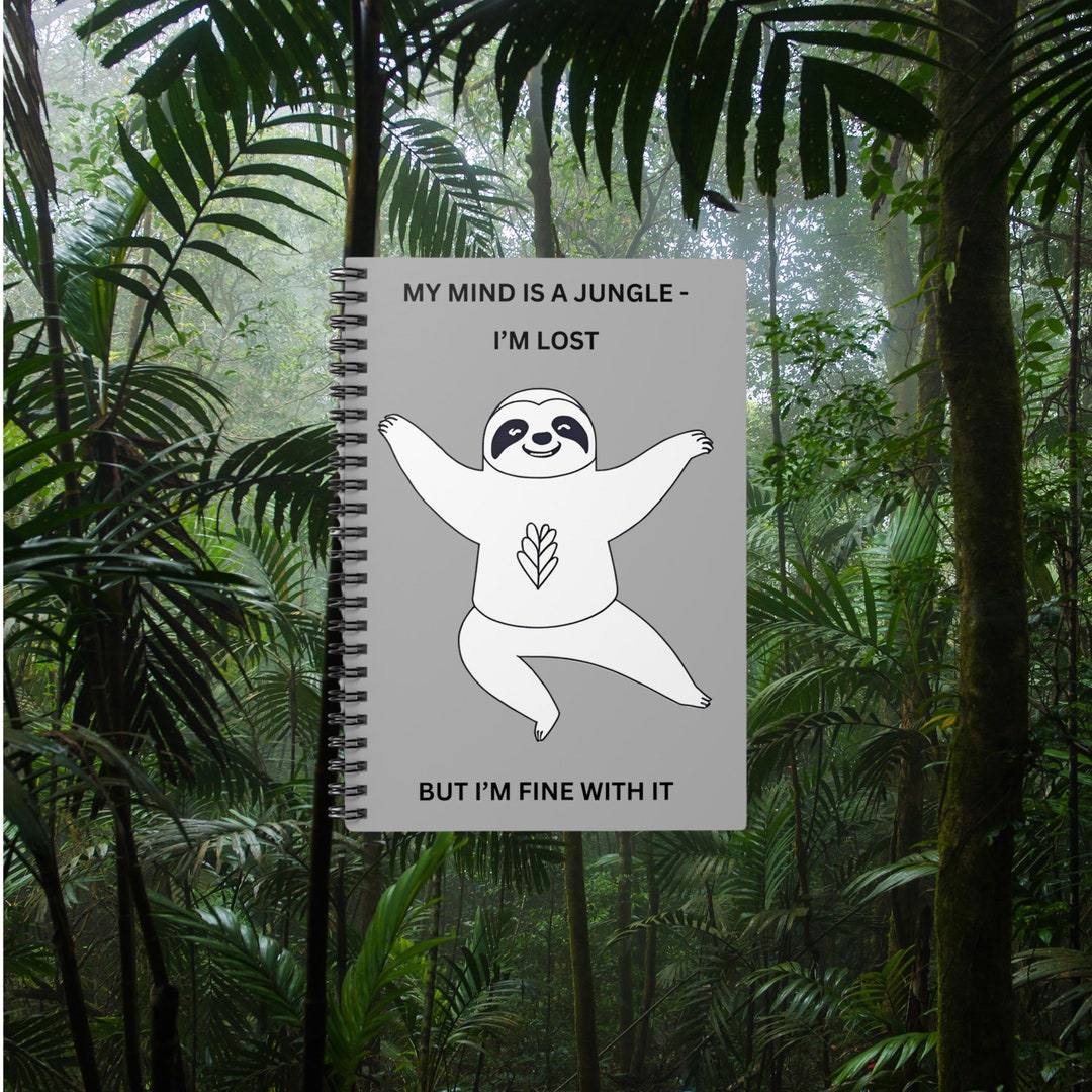 Adhd Sloth Sloth Journal: