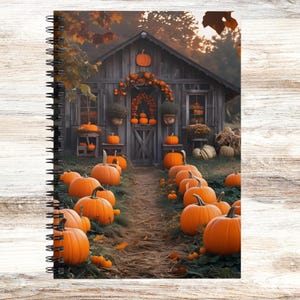 Höstlappens spiraljournal: Cottagecore höstdagbok