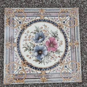 Vintage H&r Johnson Tiles - Etsy