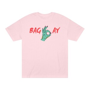 Bagway EASY Money Unisex Classic Tee, Funny Graphic T-Shirt for Halloween, Casual Wear, Gift for Friends, Streetwear Style, Unique Design image 10