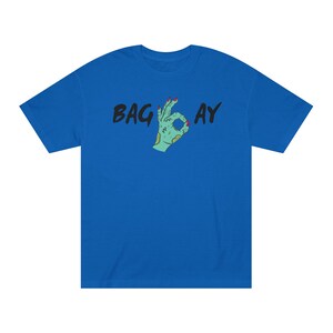 Bagway EASY Money Unisex Classic Tee, Funny Graphic T-Shirt for Halloween, Casual Wear, Gift for Friends, Streetwear Style, Unique Design image 8