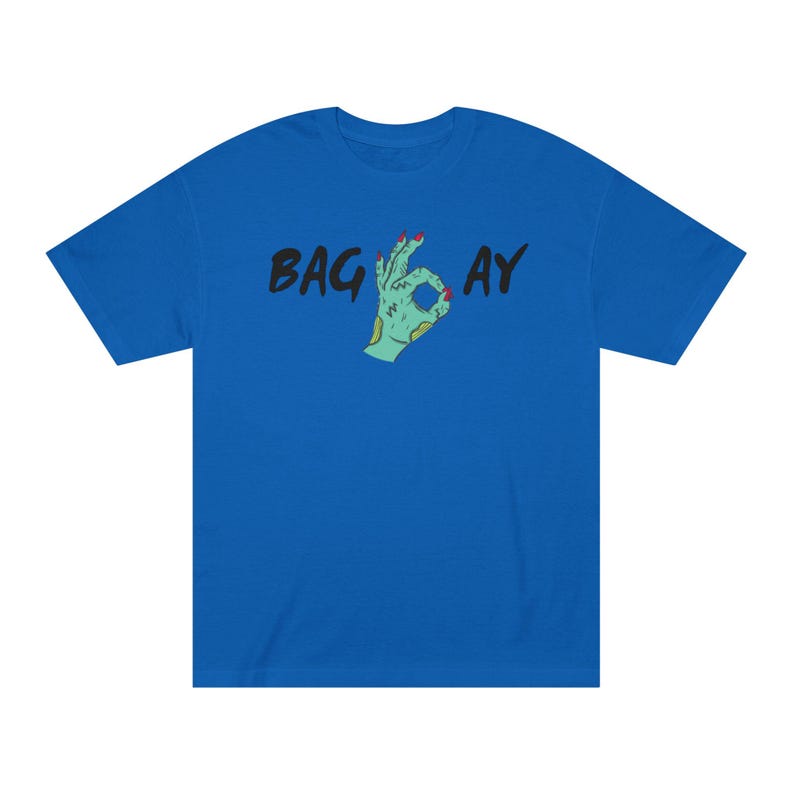 Bagway EASY Money Unisex Classic Tee, Funny Graphic T-Shirt for Halloween, Casual Wear, Gift for Friends, Streetwear Style, Unique Design image 8