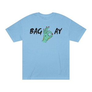 Bagway EASY Money Unisex Classic Tee, Funny Graphic T-Shirt for Halloween, Casual Wear, Gift for Friends, Streetwear Style, Unique Design image 7