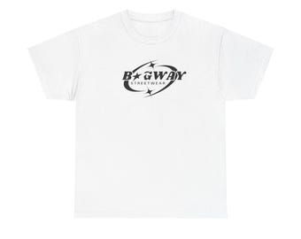 BAGWAY Streetwear Logo Tee | Retro Orbital Stars Graphic T-Shirt