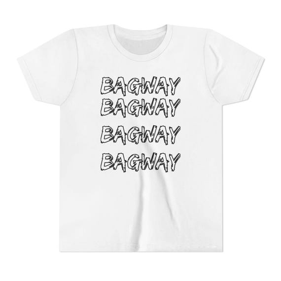 BAGWAY TRENDY Youth Tee con design 'BAGWAY', maglietta per bambini
