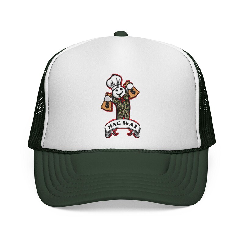 Bagway BAPE INSPIRATION Trucker Hats - Streetwear Hat, Men's Fashion Baseball Cap, Urban Headwear, Trendy Hip Hop Snapback, Cool Summer image 3