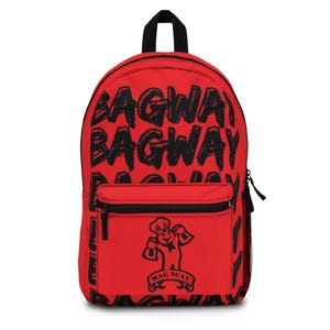 BAGWAY Vintage Backpack, Retro Rucksack, Stylish Bookbag, Fashionable School Bag, Travel Knapsack, Hipster Daypack
