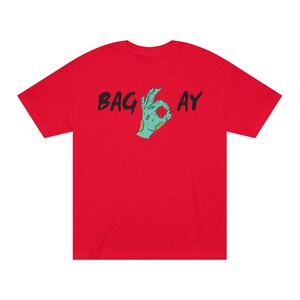Bagway EASY Money Unisex Classic Tee, Funny Graphic T-Shirt for Halloween, Casual Wear, Gift for Friends, Streetwear Style, Unique Design image 12