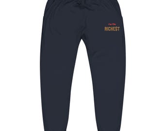 I'm the RichesT Embroidered Sweatpants | Camping Joggers