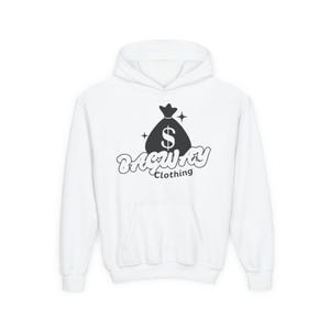 Bagway Money Bag Logo Youth Hoodie | 'Nothing Is Off Limits' Graphic Hoodie