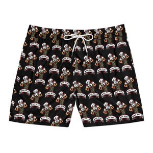 Pantalones cortos de baño Bagway con estampado Bape / AOP de largo medio
