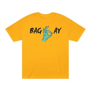 Bagway EASY Money Unisex Classic Tee, Funny Graphic T-Shirt for Halloween, Casual Wear, Gift for Friends, Streetwear Style, Unique Design image 5