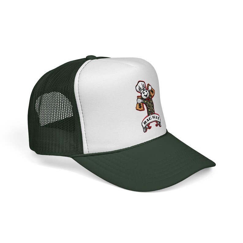 Bagway BAPE INSPIRATION Trucker Hats - Streetwear Hat, Men's Fashion Baseball Cap, Urban Headwear, Trendy Hip Hop Snapback, Cool Summer image 4