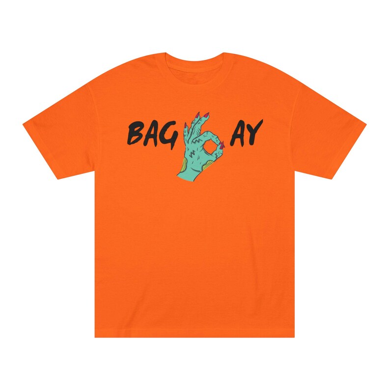 Bagway EASY Money Unisex Classic Tee, Funny Graphic T-Shirt for Halloween, Casual Wear, Gift for Friends, Streetwear Style, Unique Design image 4