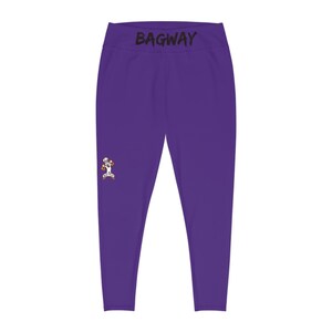 BAGWAY Stretchy Leggings, Women&#39;s Yoga Pants, Plus Size Activewear, Comfy Exercise Tights, Athleisure Leggings