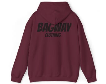 BAGWAY Stylish Hooded Sweatshirt, Trendy Pullover, Fashionable Jumper, Modern Sweater, Cozy Hoodie for All Seasons