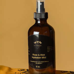 Dreadlock Hydration Mist: Rose Water & Aloe Juice for Loc Repair