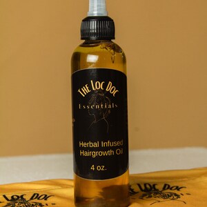 Herbal Infused Hair Growth Oil: Natural Dreadlock Care