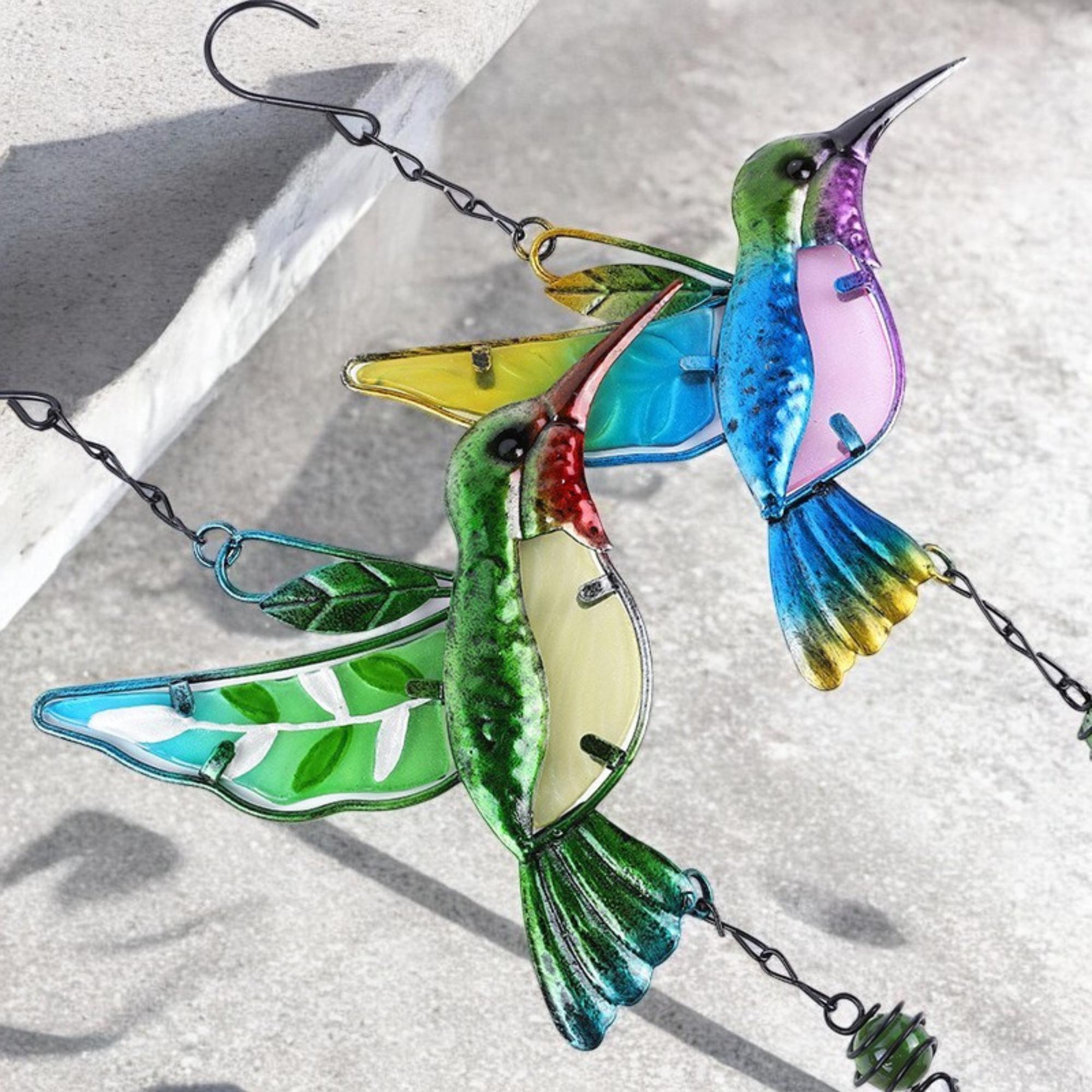 Handgefertigter Glas-Suncatcher Libelle — Mundgeblasen & Bemalt, 6x5 Cm, Perfektes Geschenk