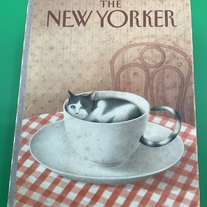 Rare Vintage 2003 The New Yorker Set Of 15 Blank Note Cards/Envelopes Letter Set
