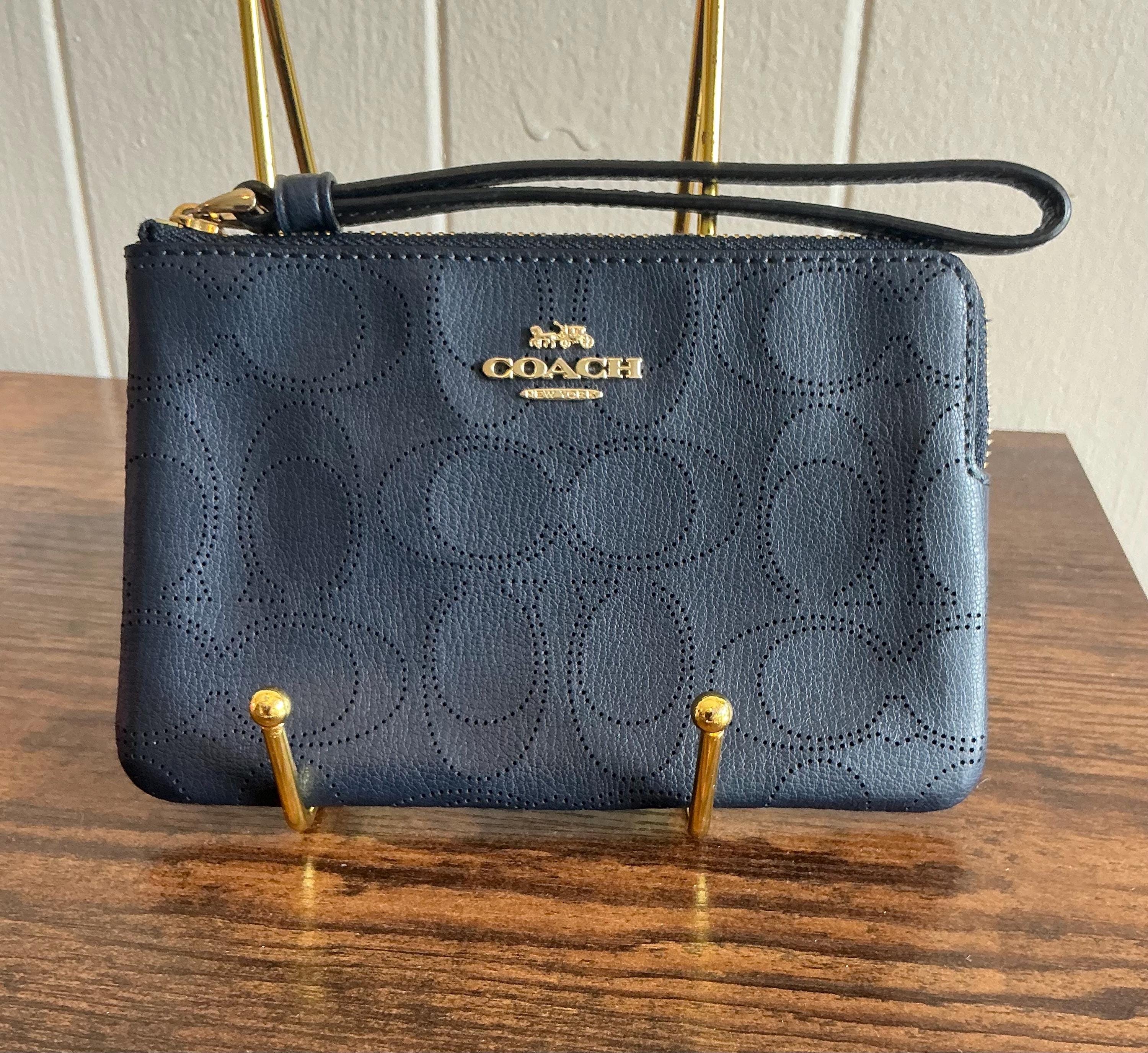 Vintage blue coach purse - Etsy 日本