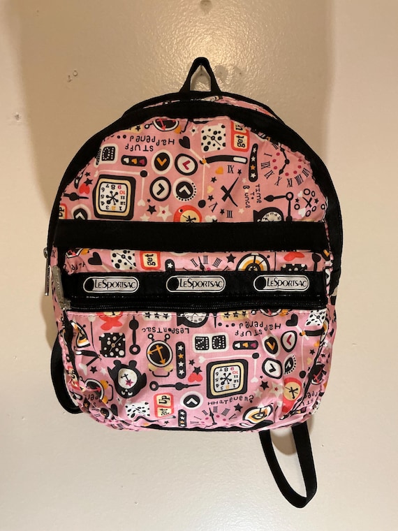 A Rare HTF Modern Vintage Lesportsac Tick Rock Clock Retired  display picture 2