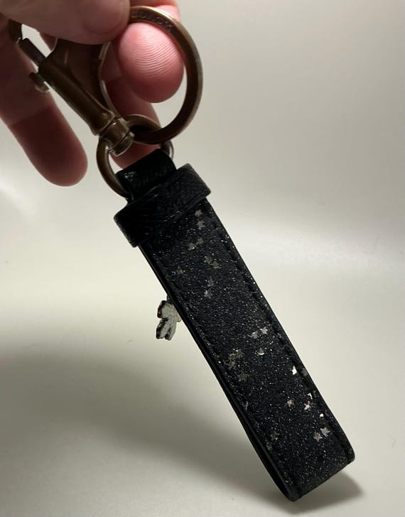 A Rare HTF Out of Stock Coach Star Glitter Loop Bag Charm Bag Clip