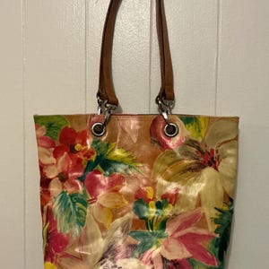 Maurizio Taiuti Floral Handbag - Etsy