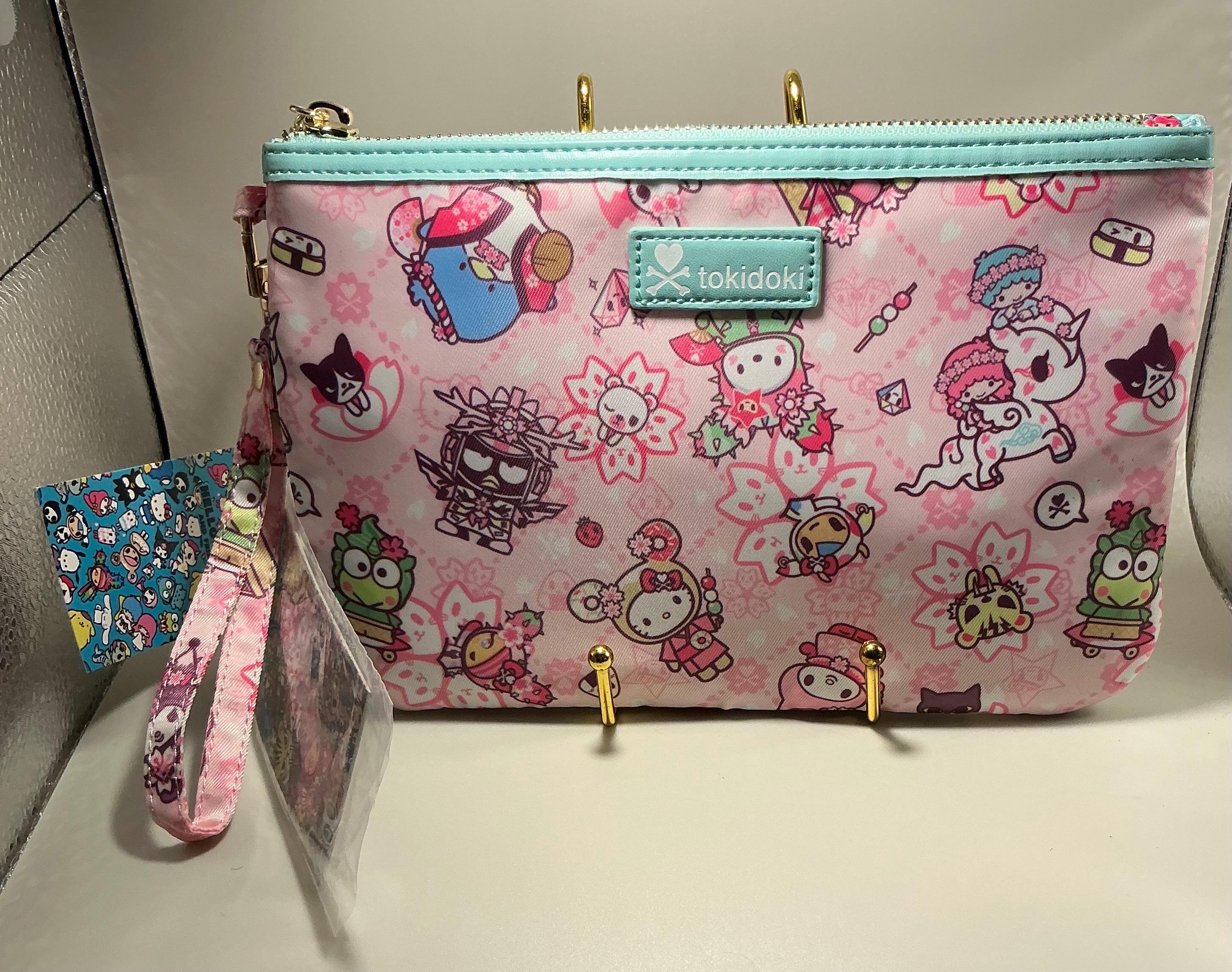 Rare NWT Tokidoki X Hello Kitty and Friends Sakura Festival Zip
