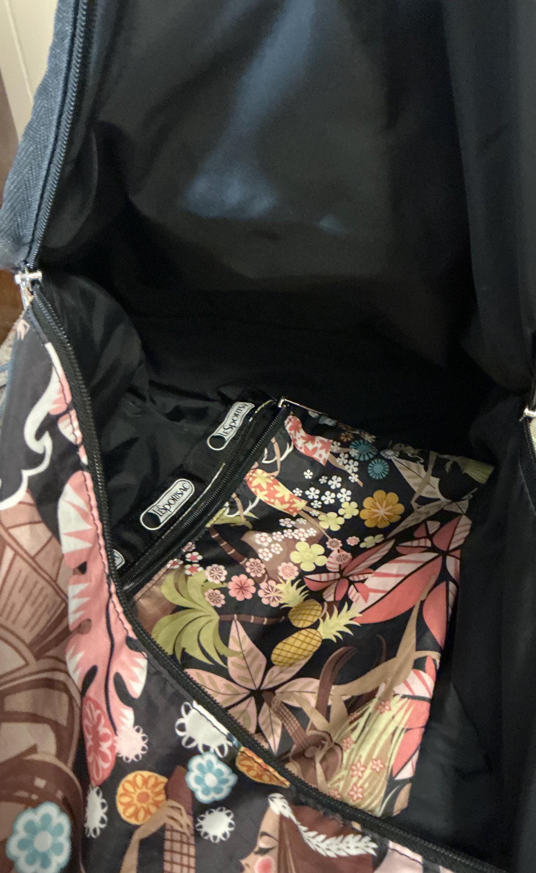 A Rare Exclusive Hawai'i Print Vintage Lesportsac HTF Backpack and