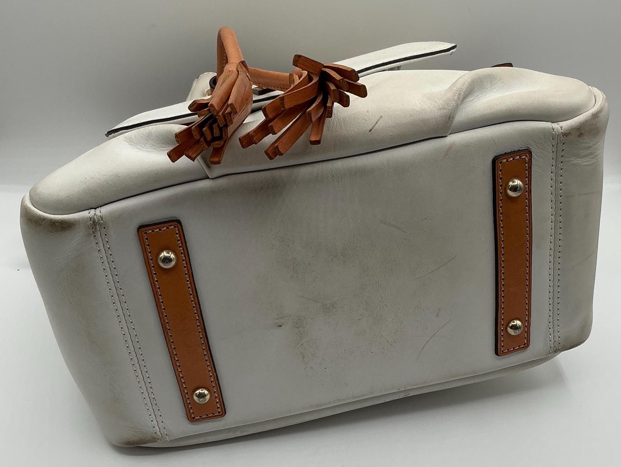 A Rare Out of Stock Vintage Dooney & Bourke White Drawstring  display picture 1