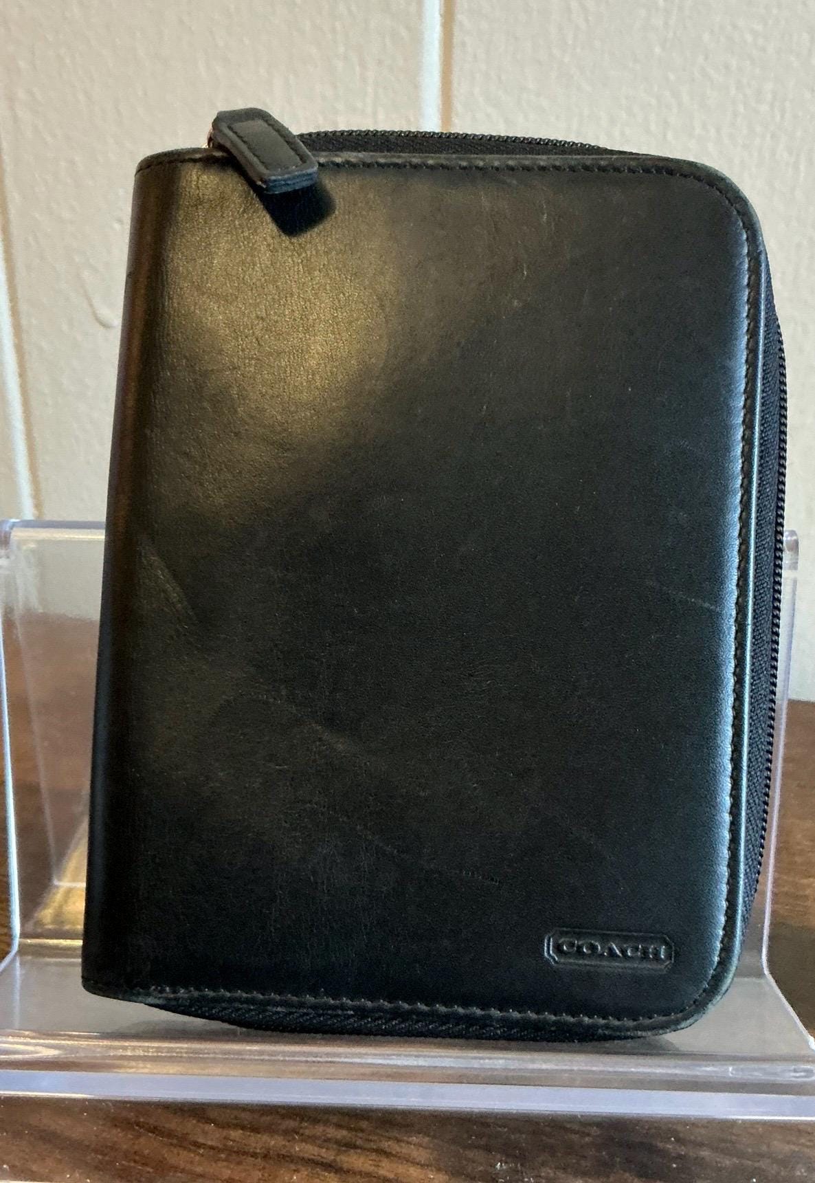 Vintage Coach Zip Around Wallet - Etsy