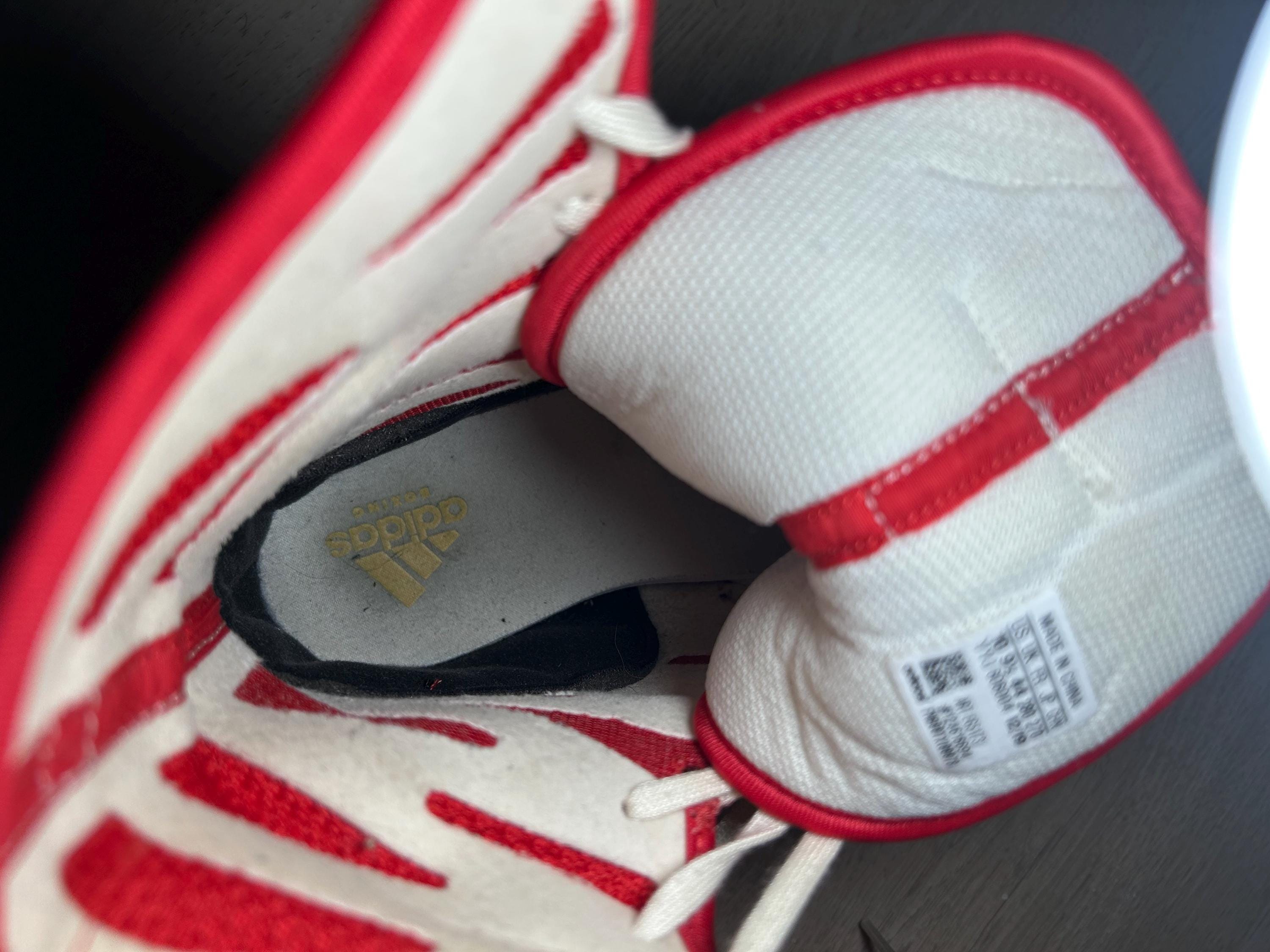 Adidas 2002 Box Hog 3 Japan Red/off White/gold Metallic - Etsy