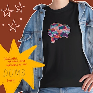 Trippy psychedelic magic mushroom tee