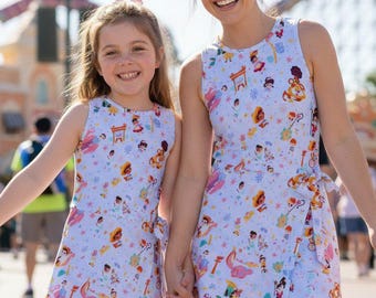 Disney It's a Small World Girls Tennis Dress, The Happiest Cruise That Ever Sailed, Children of the World Dress