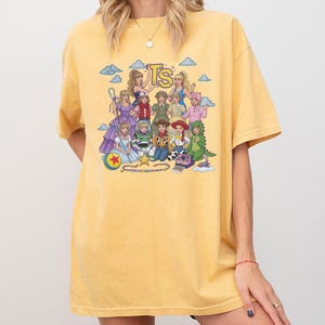 Vintage Tay Story TS T-Shirt, Toy Story 5 Shirt, WDW Disneyland Family Vacation 2026 Trip, Disney Pixar Fest image 9