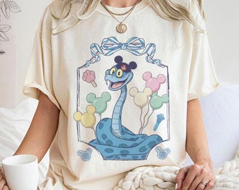 Coquette Gary De Snake Zootopia Shirt, Disney Zootopia Snake Tee, Blue Bow Frame Mickey Balloon Outfits, Zootopia Animal T-shirt