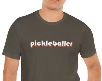 Pickleballer - Unisex Jersey Short Sleeve Tee (3 color options)