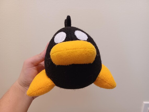 手作りのラファエル・ザ・レイヴンぬいぐるみ：ヨッシーアイランド