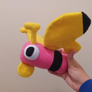 Handmade Pata-Bata Plush, Sonic CD Inspired Toy