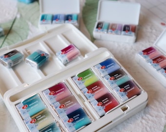 White Nights “Metamorphoses” Granulation Watercolor | 2025 New Collection | Full Set of 12 or 3-Color Mini Set | Original-US tariff included