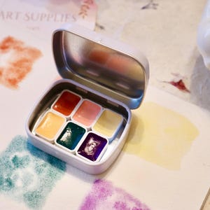 DS 2025 New Color Set – 6 Repackaged 0.8ml Pans in Tin Box