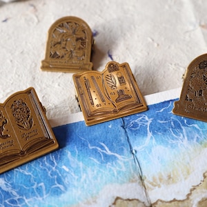 New!! Notebook Brass Clip | Seasons of Sentiment | Elegant Journal Holder