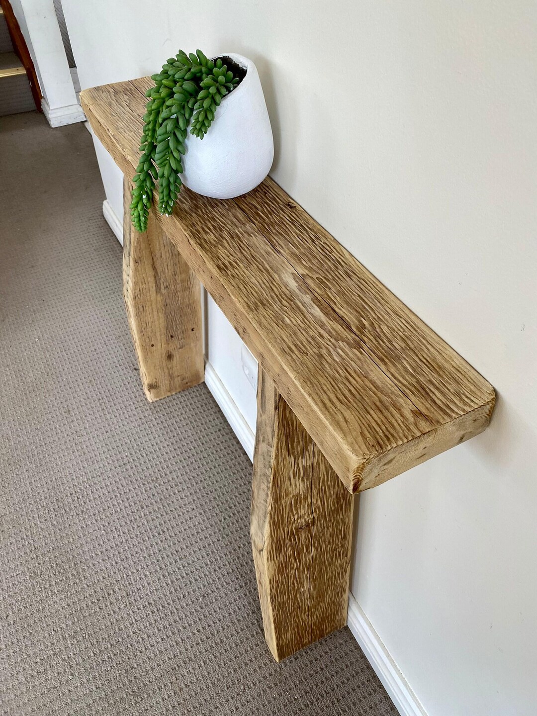 ENTRY CONSOLE TABLE Narrow Driftwood - Etsy
