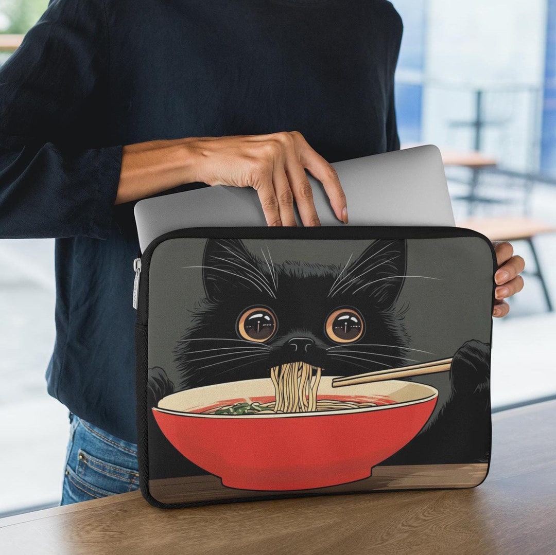 Gold Bengal Cat Laptop Sleeve main image 1
