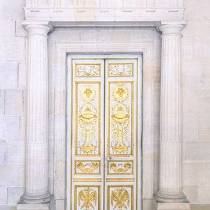 Paris Photography - Versailles, The Golden Door, Vertical, France Travel Photography, French Home Decor, Large Wall Art