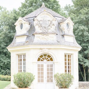 France Photography, Petite Chateau, Villandry, French Home Decor, Europe Fine Art Travel Photograph, Large Wall Art image 2