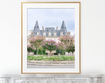 Paris Photography - Summer on the Place Francois, Paris Art Print, Gallery Wall, Large Wall Art, French Home Decor